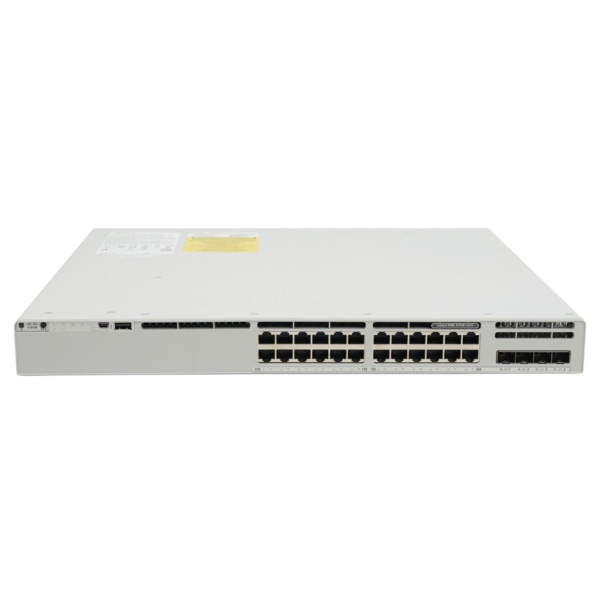 Catalyst 9300 24-port 1G copper, with fixed 4x1G SFP uplinks, PoE+
